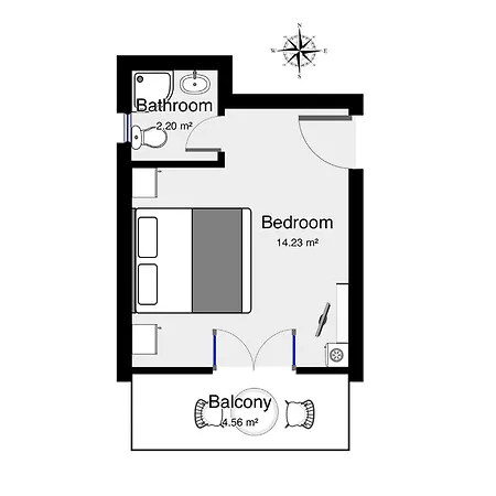 Villa Mily Baška Voda Kamer foto